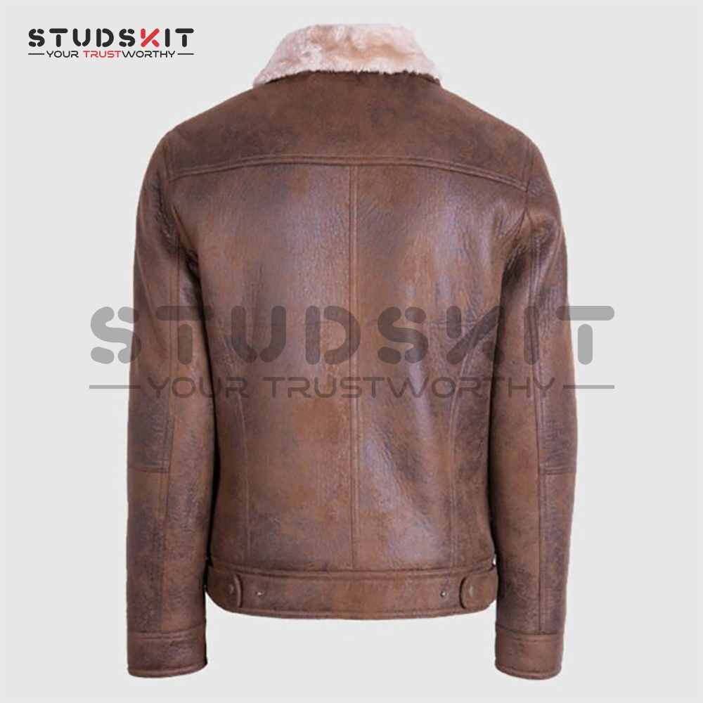 Aviator Shearling Comfort Sheepskin Leather Jacket