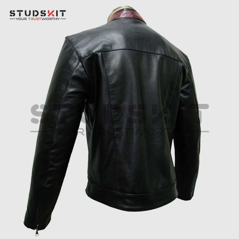 Bruce Wayne Genuine Leather Jacket