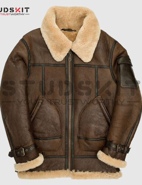 Cockpit USA Super Fortress Shearling Leather Coat