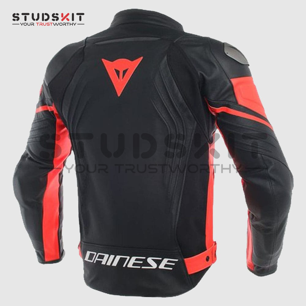 Dainese Racing Jacket Red MotoGP Leather Jacket