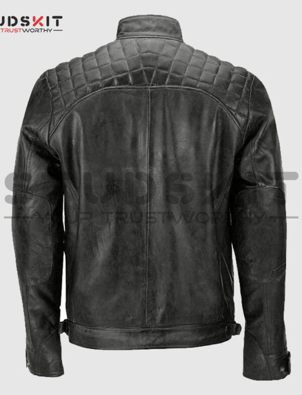 Men Black Leather Fashion Jacket Biker, Moto Riding Racer Jackets