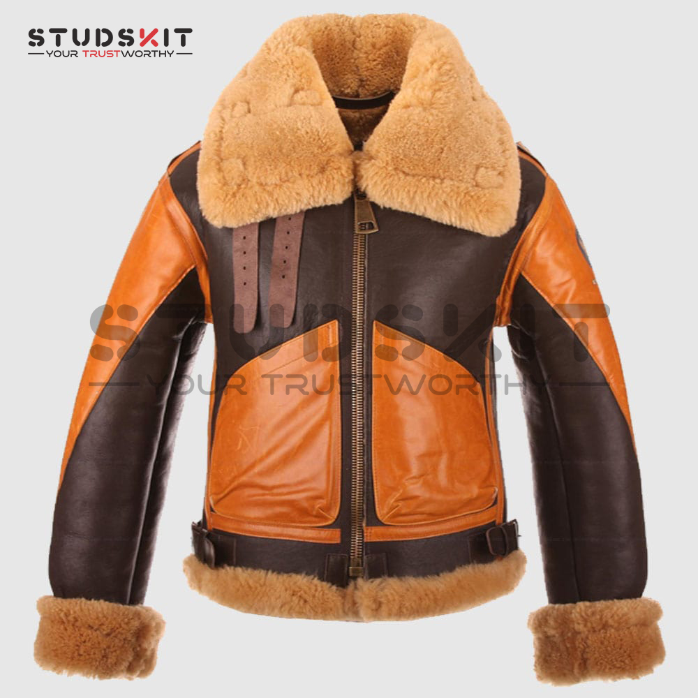 B3 Brown Two Tone Style Jacket