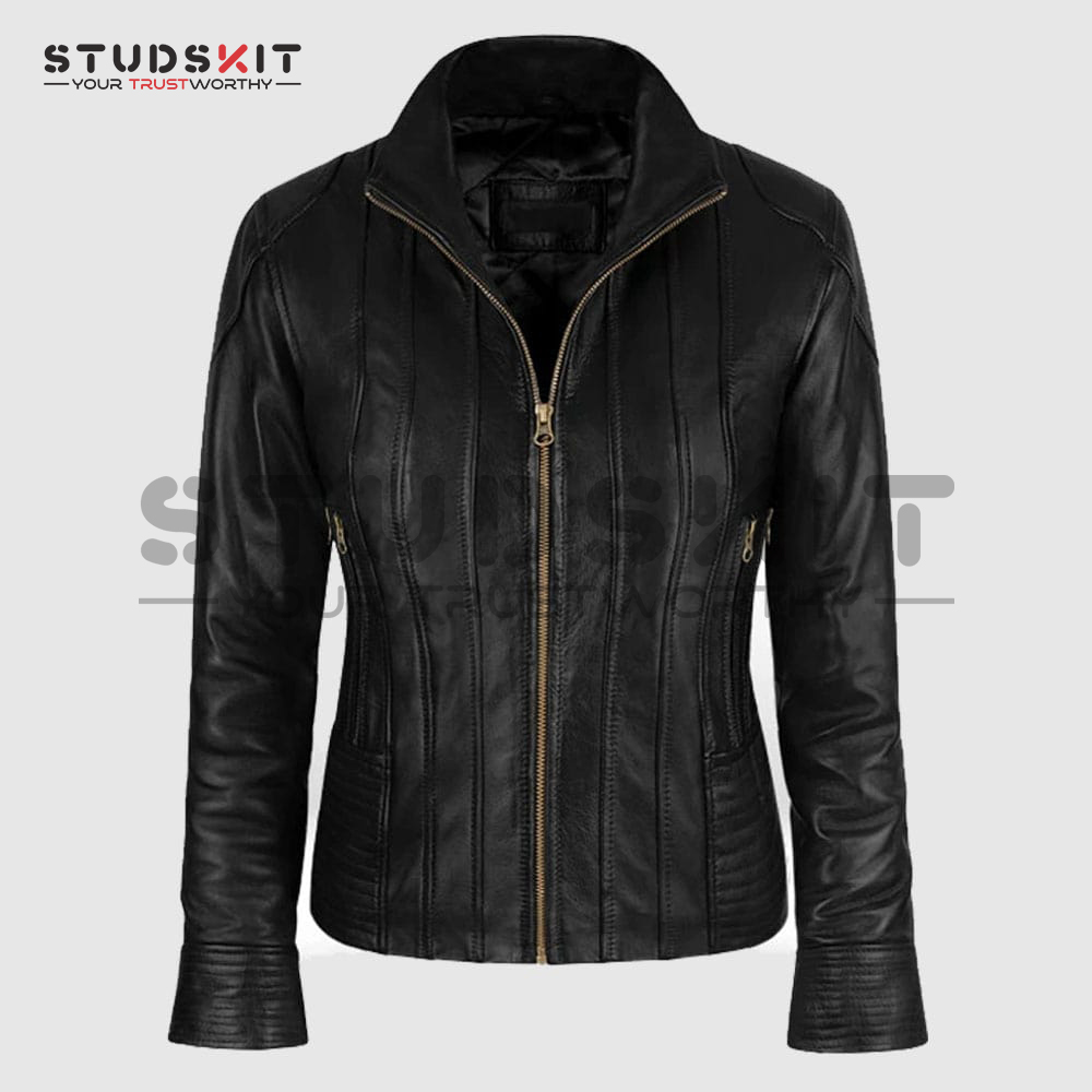 Transformers 2 Megan Fox Leather Jacket - Studs Kit Jackets Shop