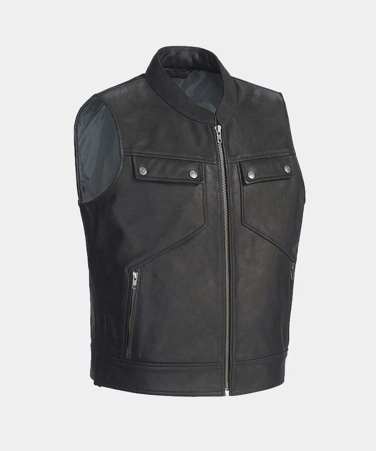 Men’s Nomad Leather Vest